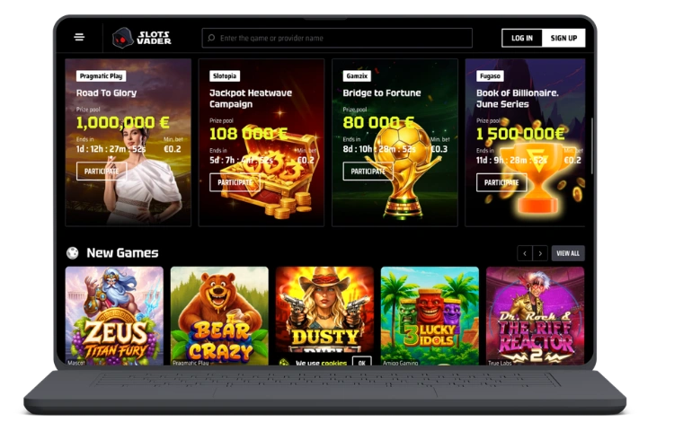 Slotsvader Casino officiel